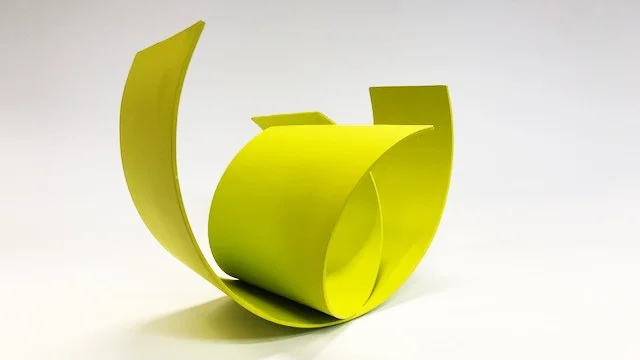 Pipelinito , steel, 23 × 44 × 36 cm