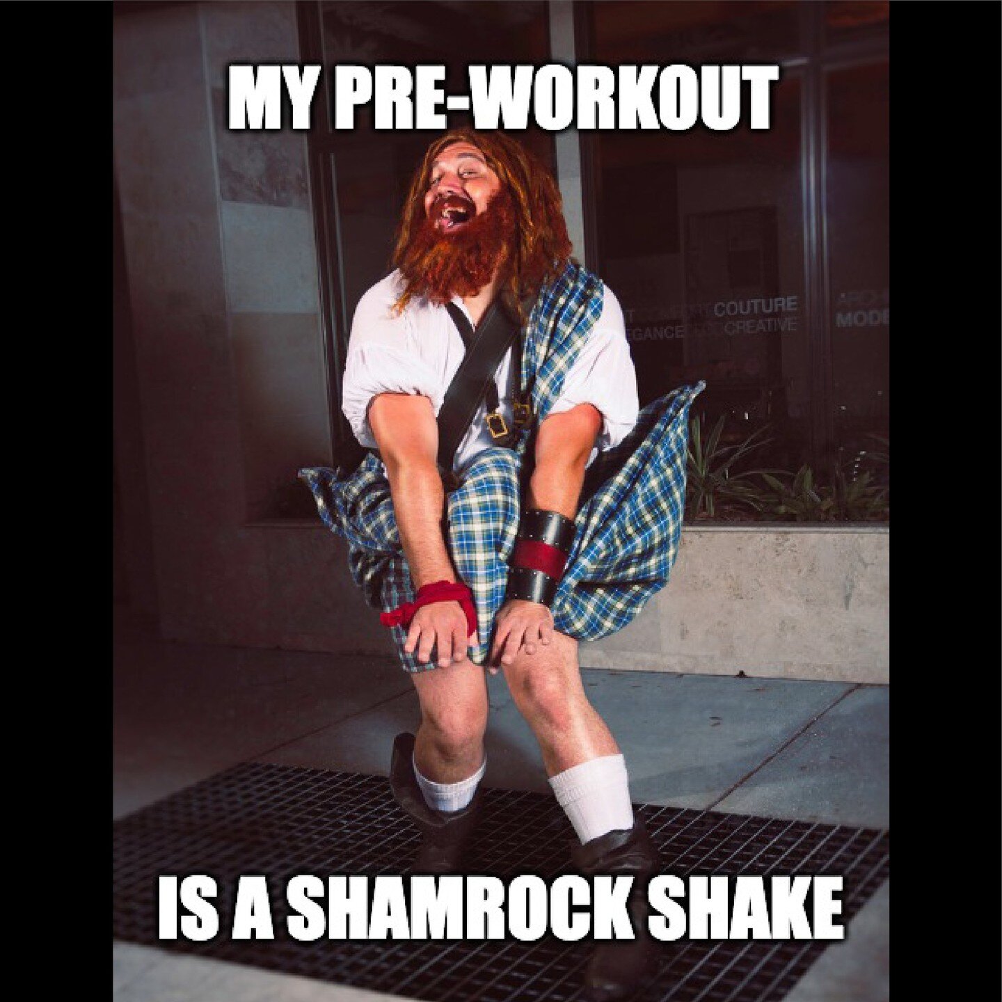 Just in a silly, goofy mood 🤪🍀

Tag your gym buddy 🤣

#shamrockshake #stpatricksday #irish #fitness #ohiogyms #419gyms #gymmemes #stpattys