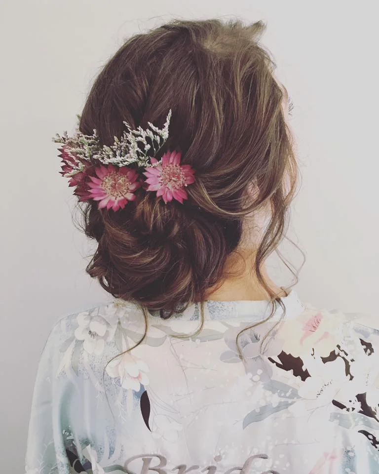 Soft Bohemian Updo