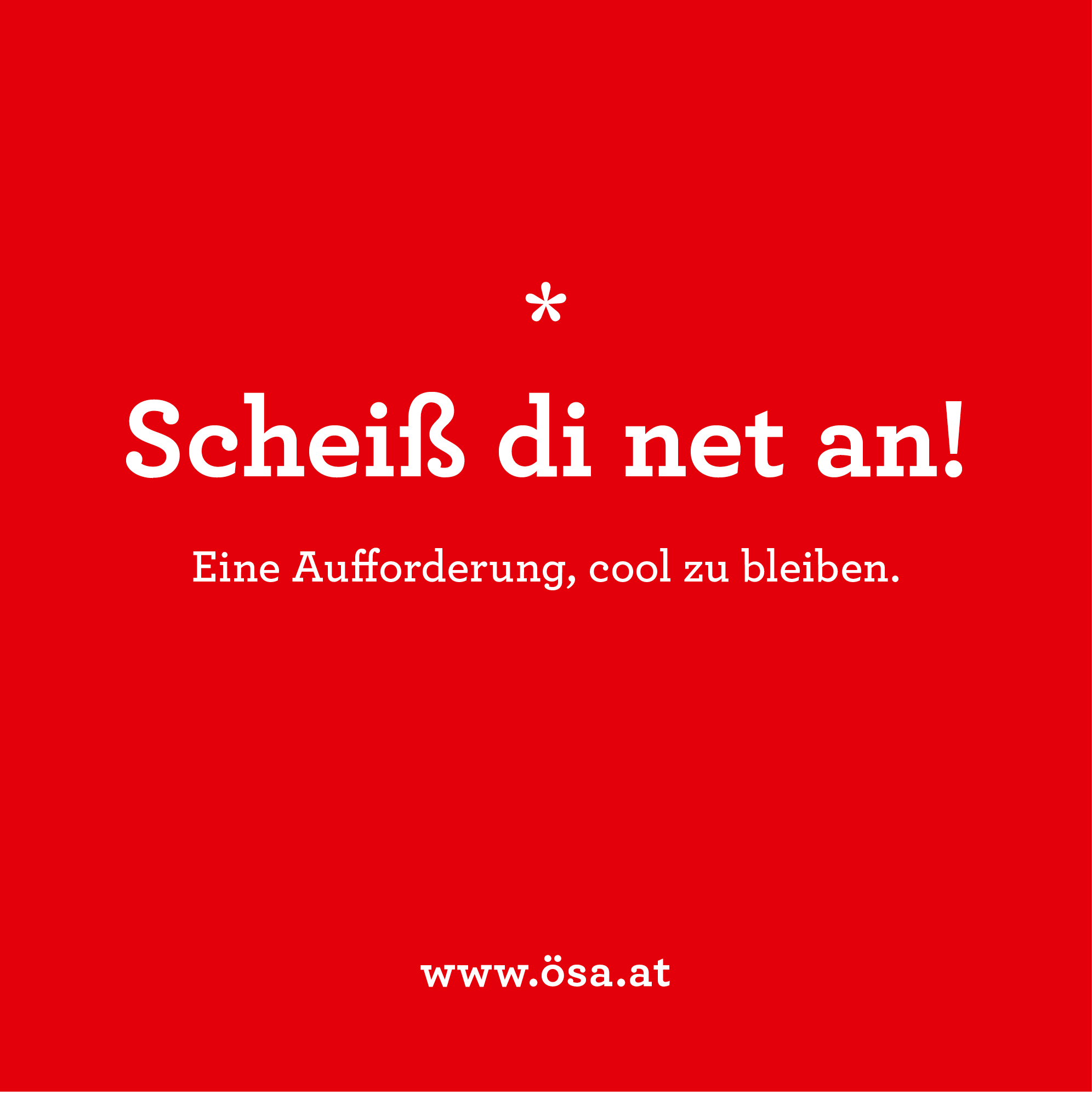 Cool bleiben!