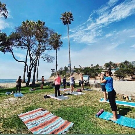 Join me for vinyasa yoga this Saturday 10am at Cabrillo Beach. The weather forecast says 72 degrees and sunny!