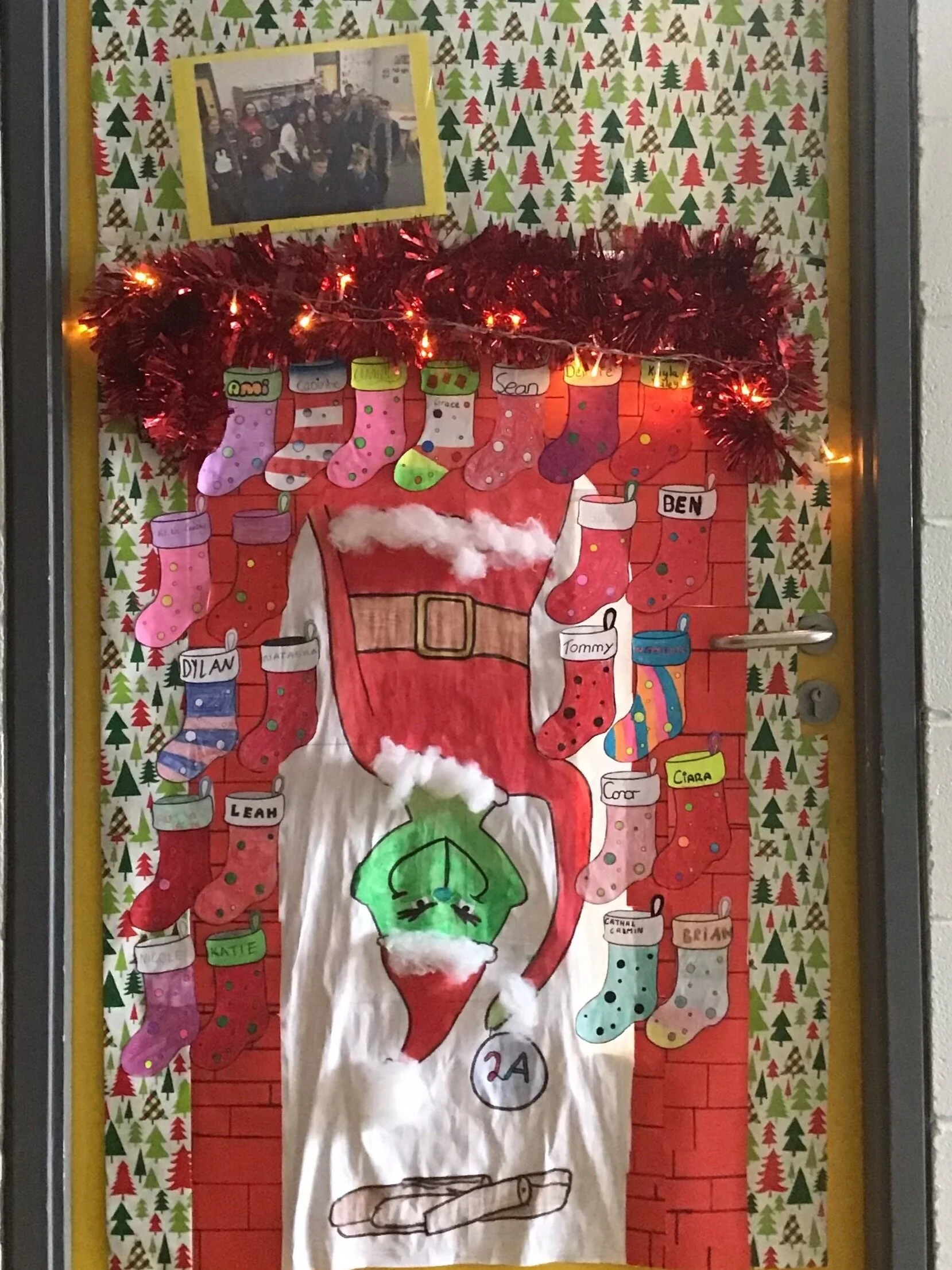 Christmas Doors get better and better...