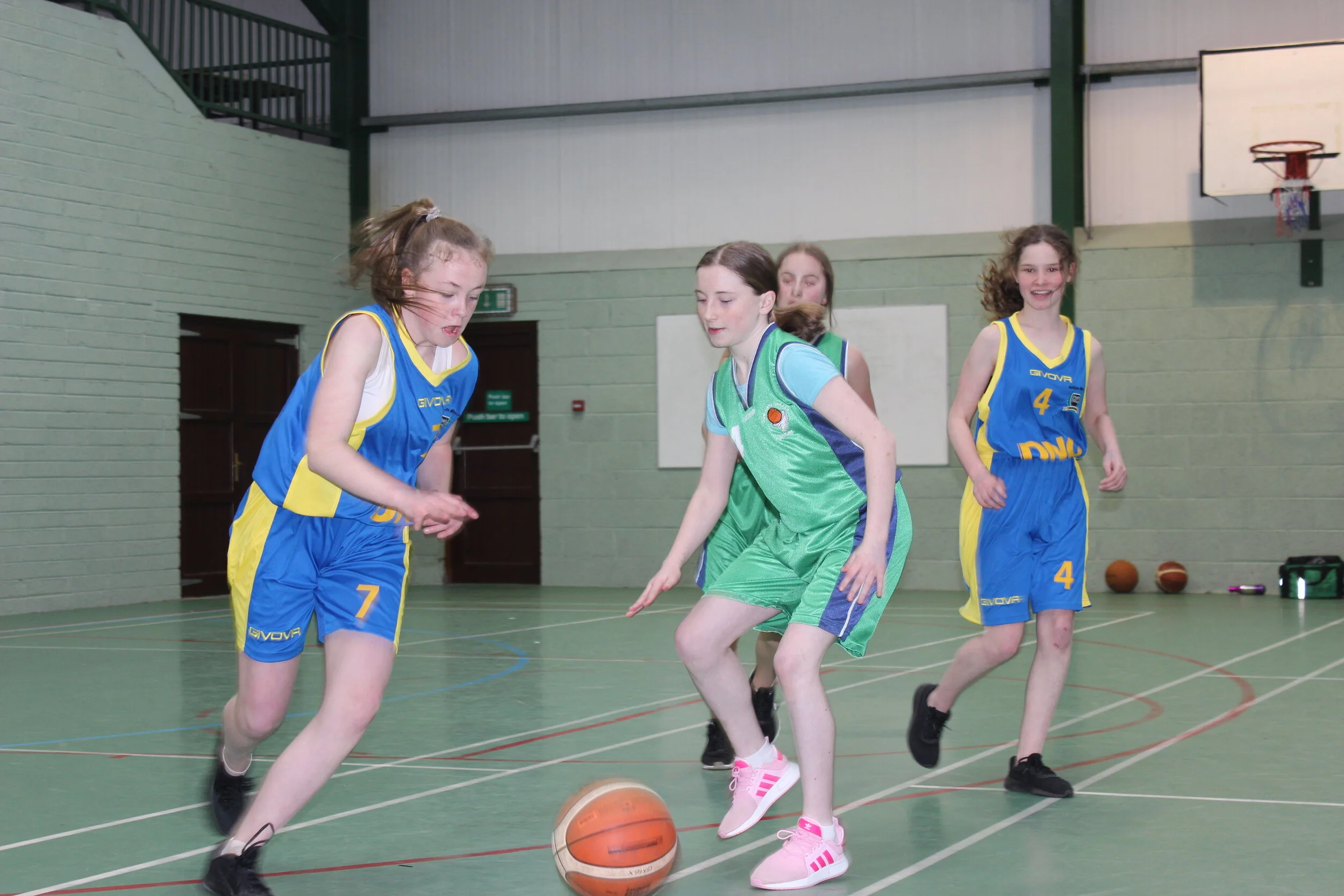 Double Win in Girls Basketball