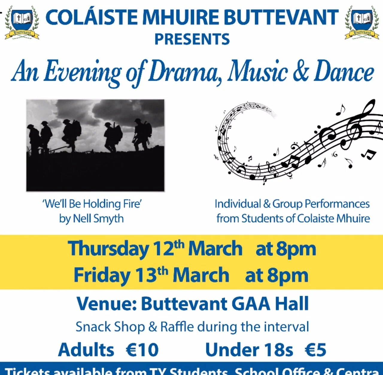 School Drama 2020 - Next Thursday and Friday