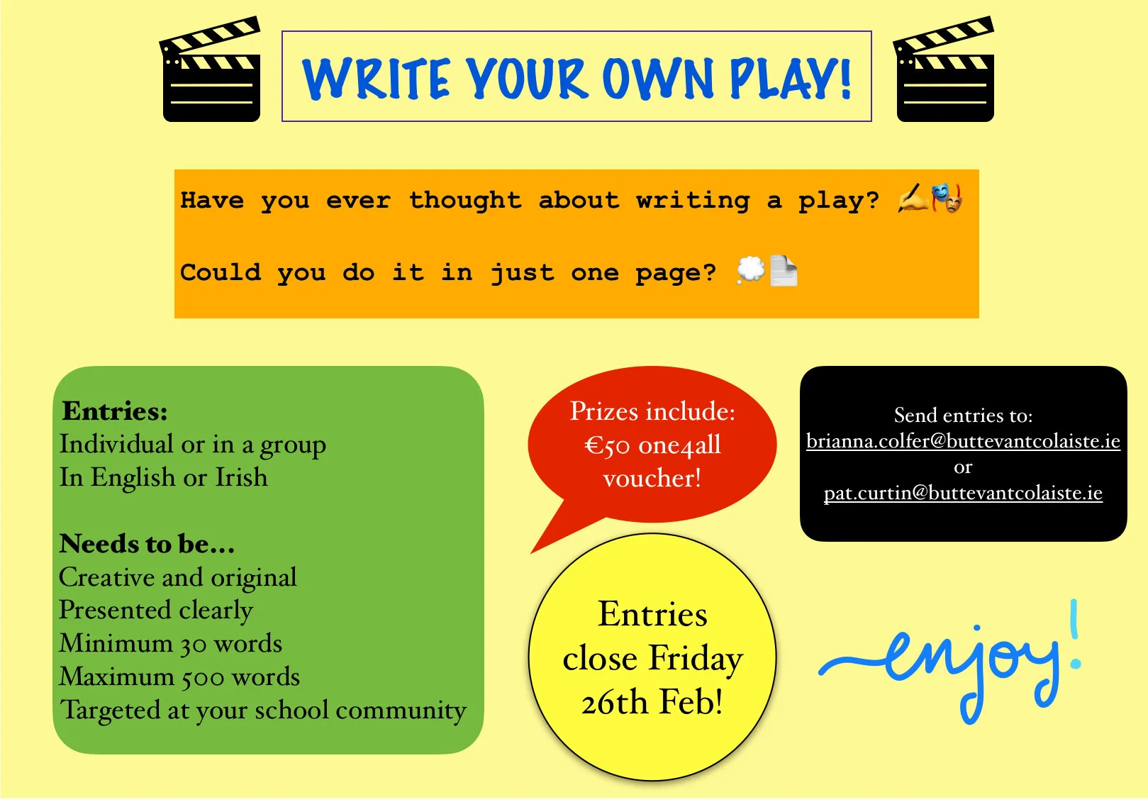Write Your Own Play
