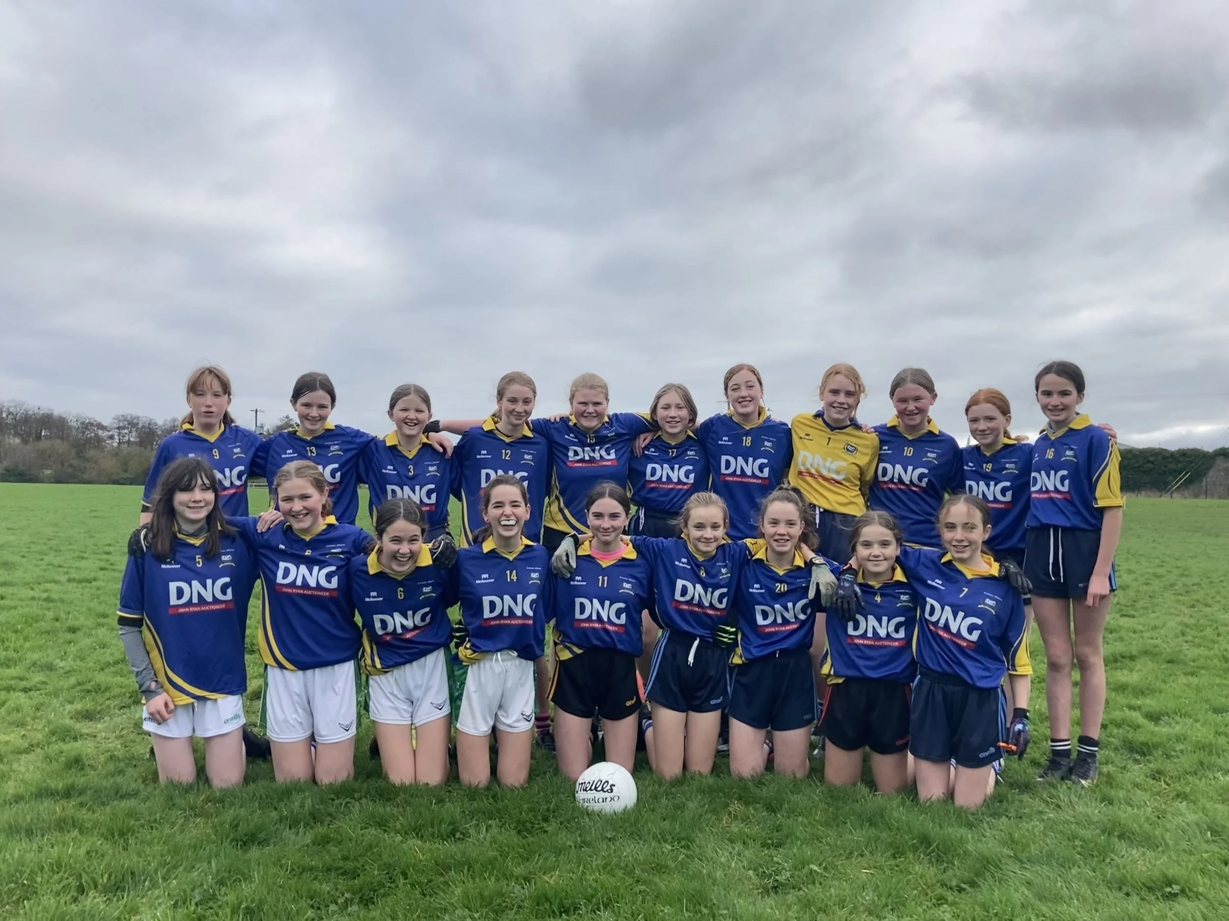 Winning 1st Year Girls