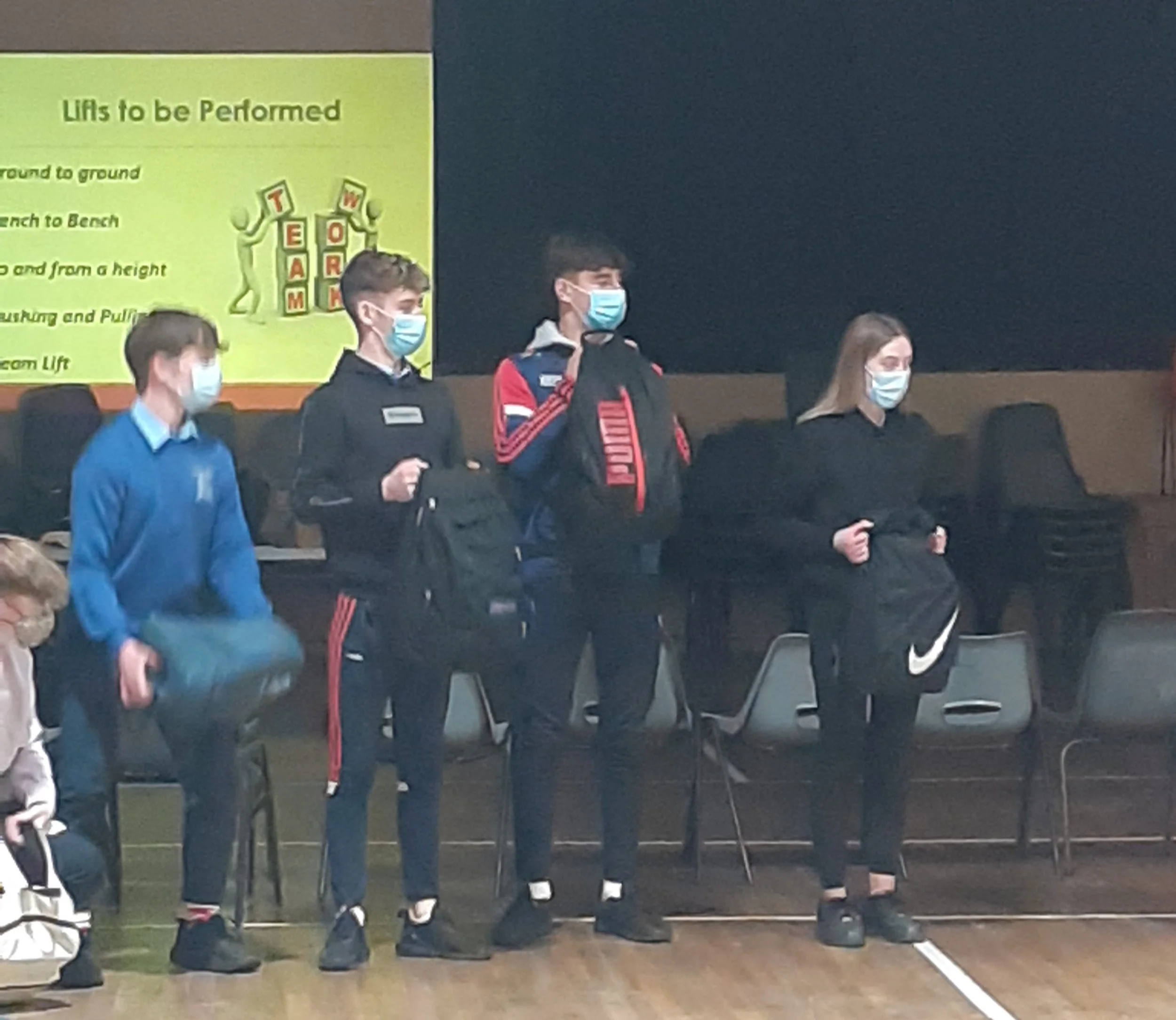 Transition Year First Aid & Manual Handling Courses — Coláiste Mhuire, Buttevant