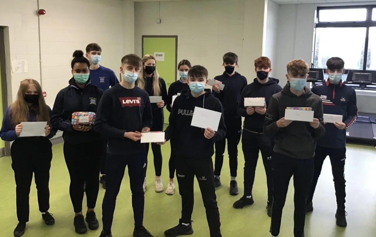 Letters and Gifts to Apree Nursing Home