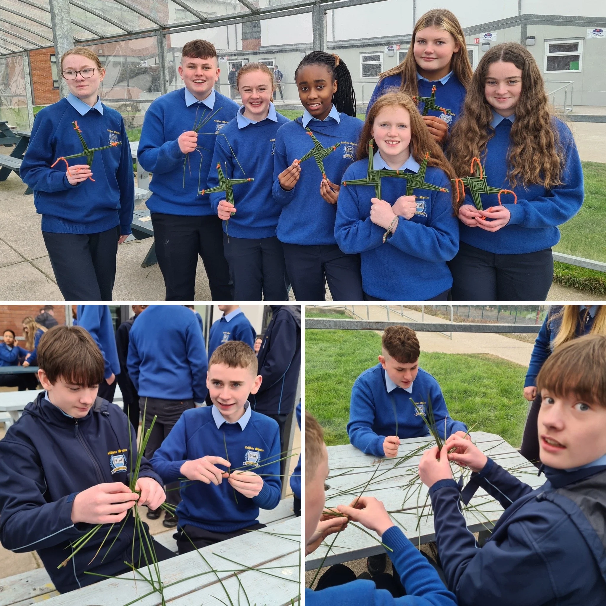 St. Brigid's Day Crosses