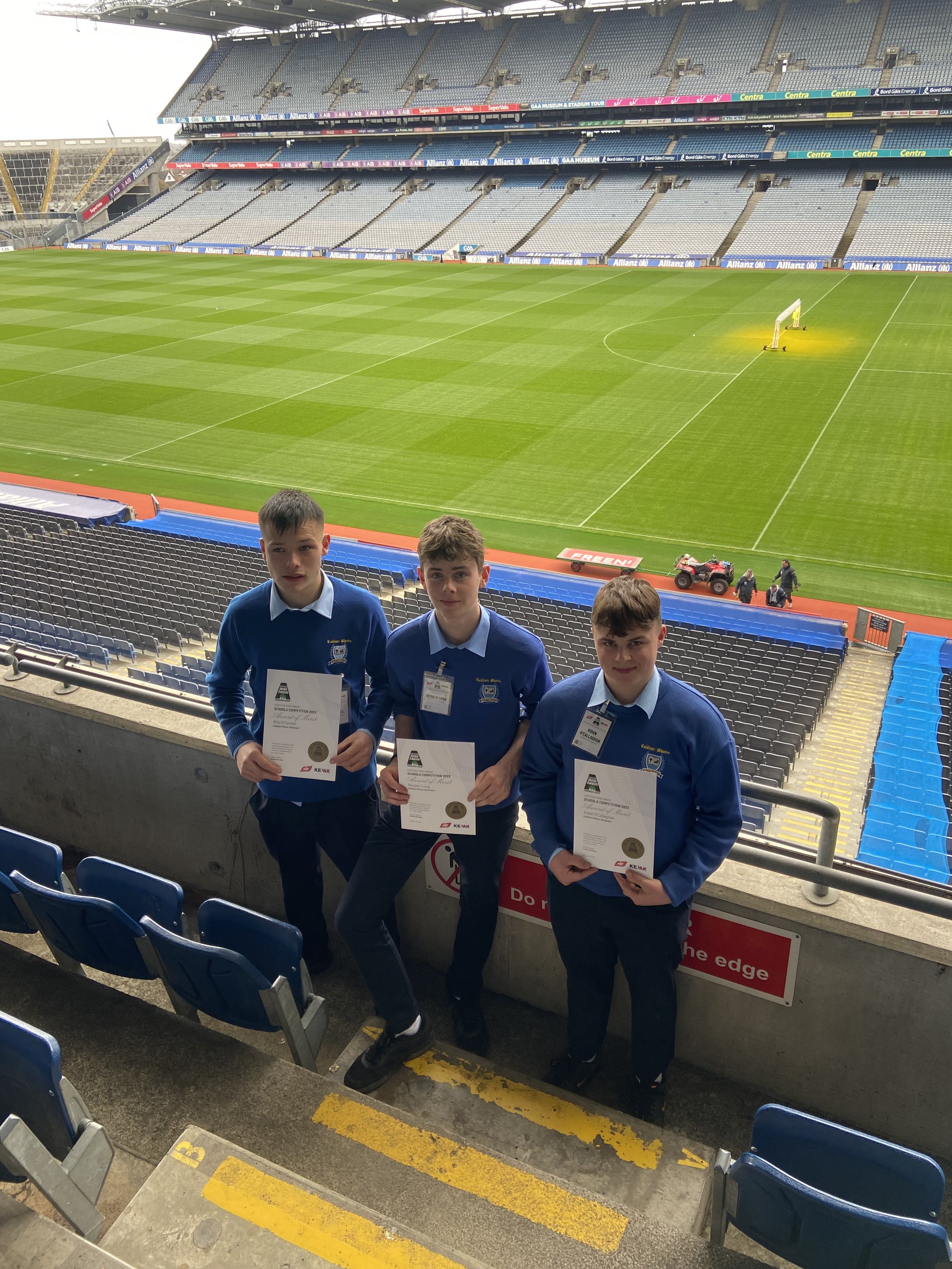Angus Competition in Croke Park
