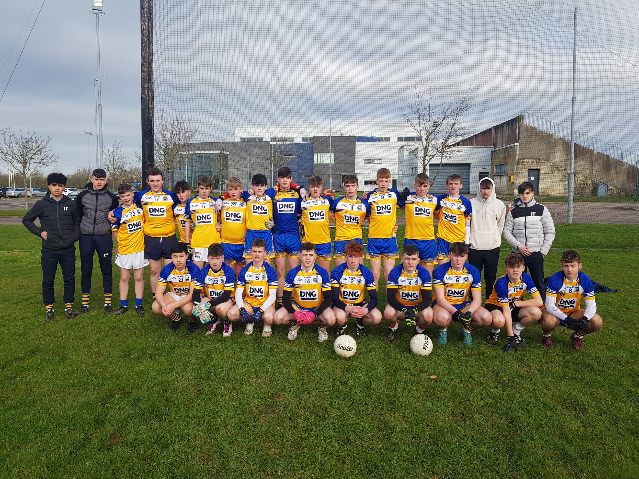 U16.5 Footballers Win — Coláiste Mhuire, Buttevant