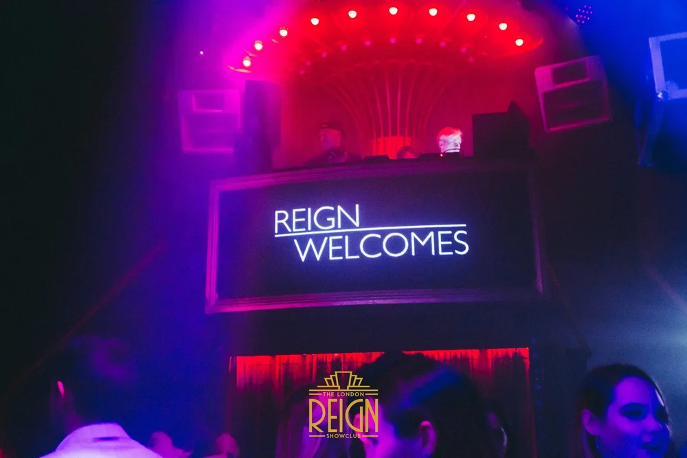 sachin and babi light blue dress London Reign Table Booking