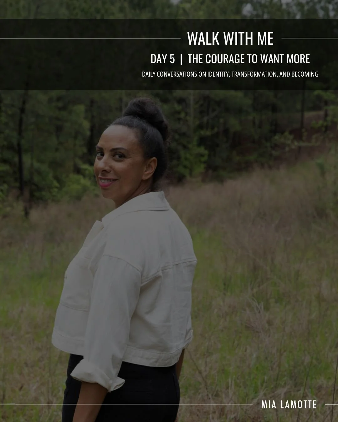 Many people quietly shrink their dreams to match what feels acceptable.

They settle for lives that feel manageable instead of expansive.

But wanting more does not make you ungrateful.

It makes you aware.

Aware that there may be more expression, m