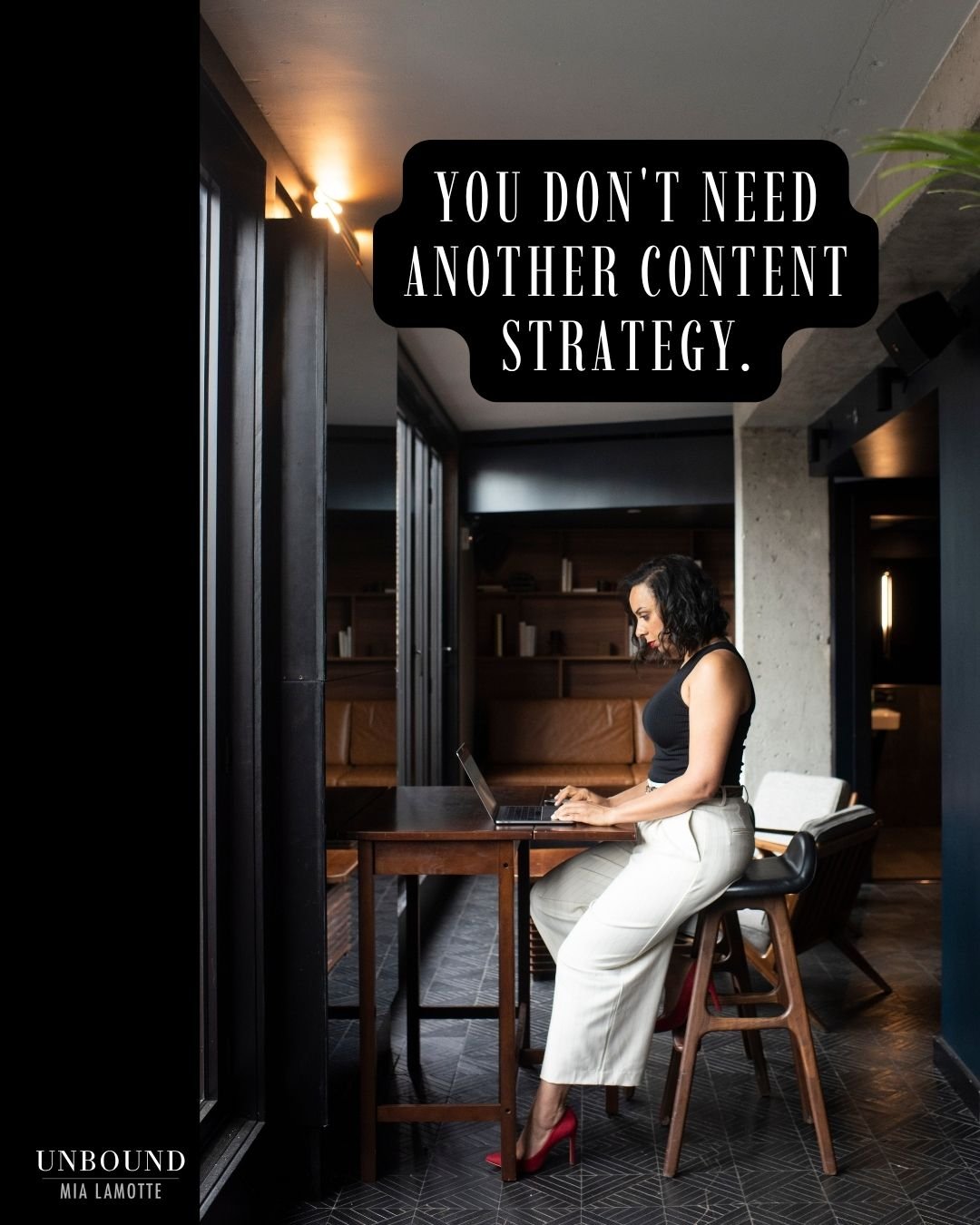 Understanding why you're still hiding doesn't replace the strategy.

Most women know enough to be visible.

The problem isn't knowledge.

It's fear.
It's self-protection.
It's waiting to feel ready.

That's what we're talking about inside this live P