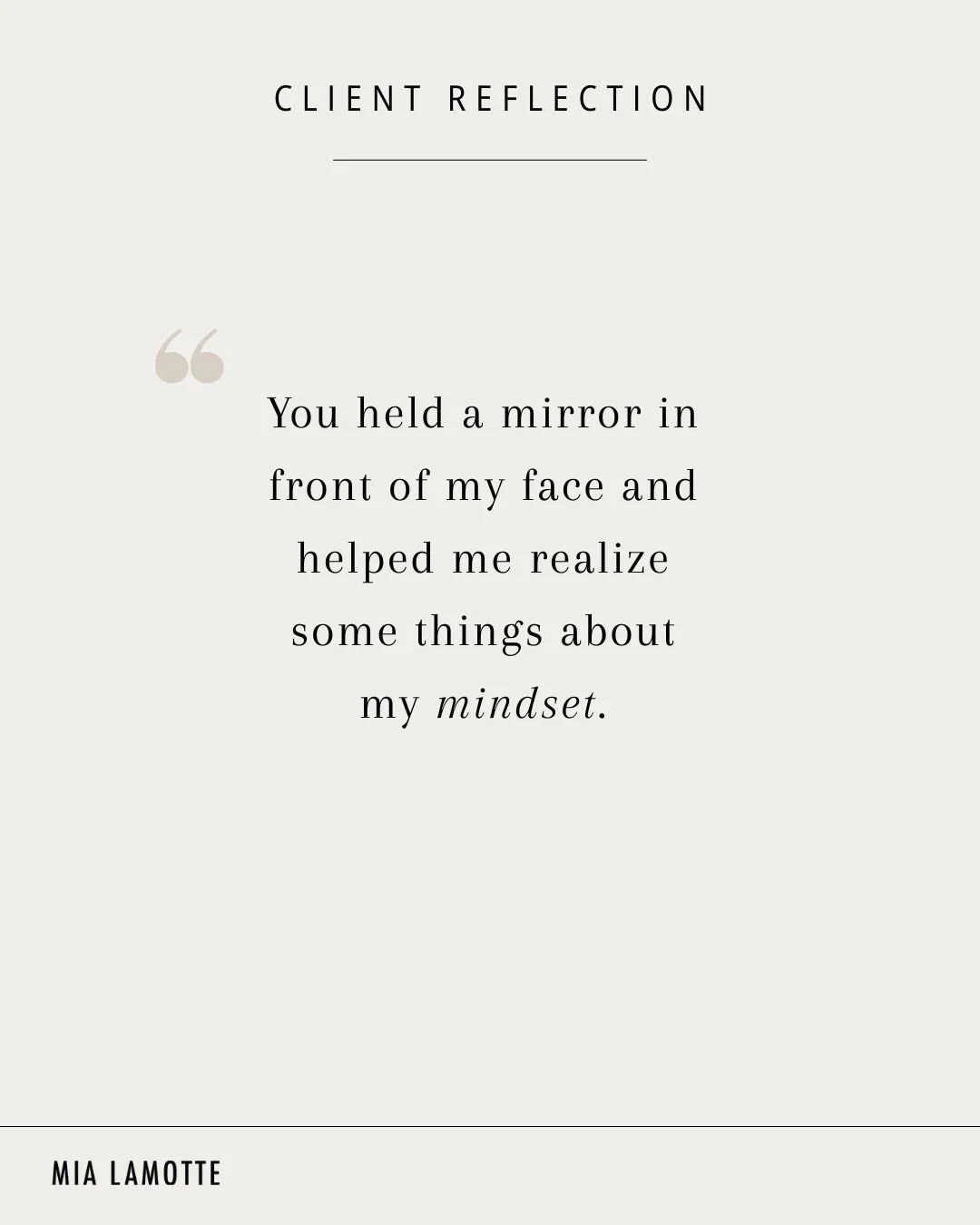 Growth is not always about learning something new.

Sometimes it&rsquo;s finally seeing yourself clearly.

The patterns.
The fear.
The limitations.
The stories you didn&rsquo;t even realize were shaping your decisions.

The right conversations don&rs