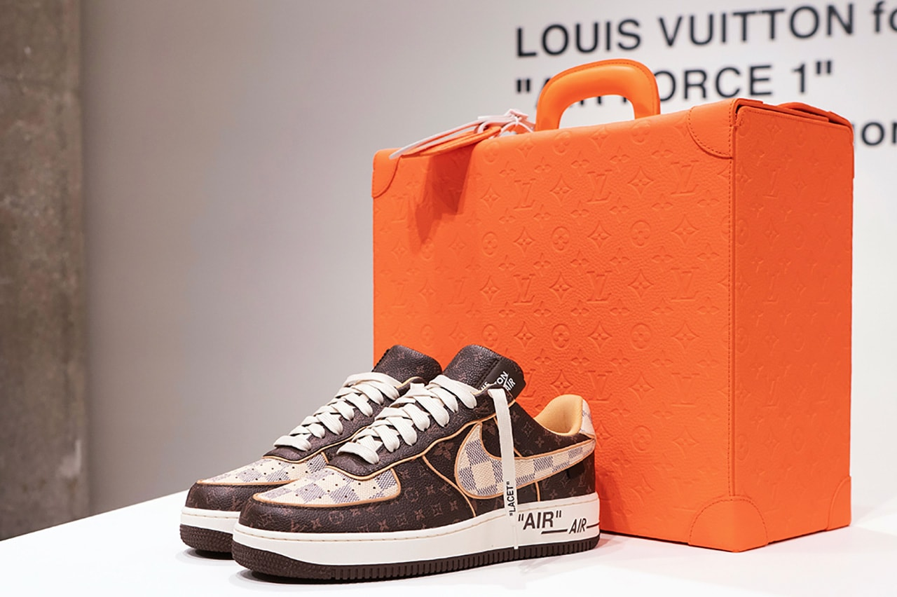 Closer Look: Louis Vuitton x Nike “Air Force 1" by Virgil Abloh