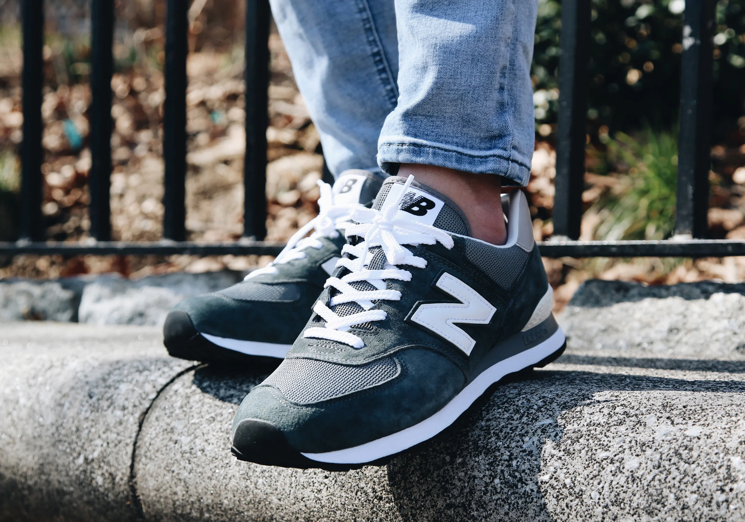 New Balance 574 "Gray Day" Product Shoot
