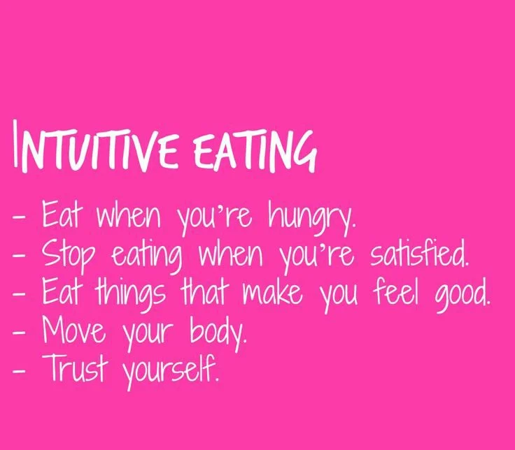 5 Steps to Intuitive, Mindful eating