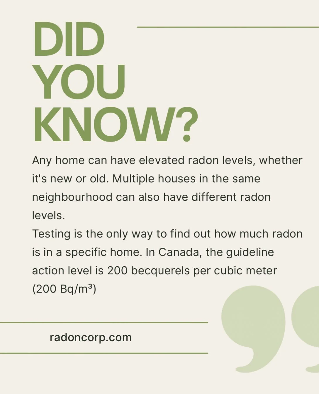 Testing is easy and inexpensive. Purchase your radon test today and know your radon level.

#testforradon #cnrpp #lunghealth