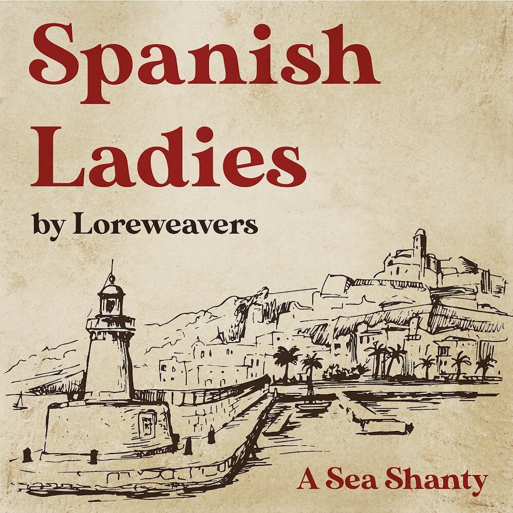 ⚓️🔥Huzzah!🔥⚓️ As promised our brand new recording the sea shanty &ldquo;Spanish Ladies&rdquo; is OUT NOW and available everywhere!! Head on over to our bandcamp to purchase or stream it wherever your heart desires! Link in bio! 
.
.
.
#newmusic #ba