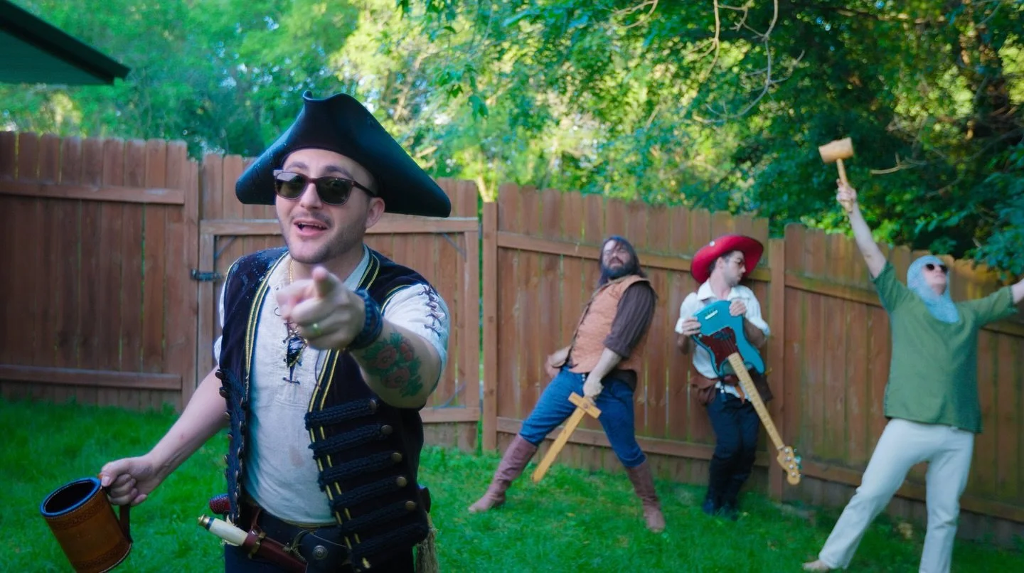 🚨HEY, LISTEN! We&rsquo;re playing at @littlethistlebeer this Saturday for their Ren Fest day, and we better see you (or Borotan will cry 🥺)! Garb up, and we&rsquo;ll sing you a song!