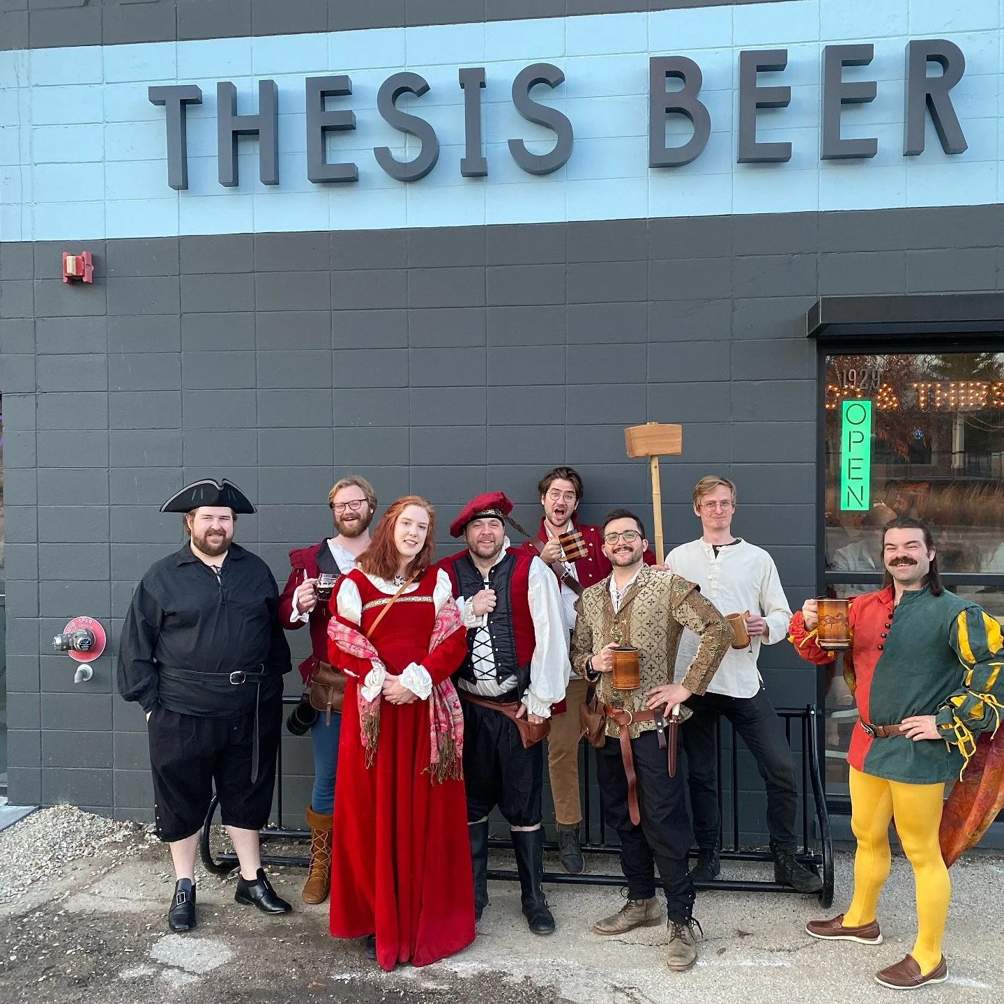 Doing this again TOMORROW! See you scallawags at @thesisbeer - let&rsquo;s get weird! 😏🐉🧝&zwj;♀️