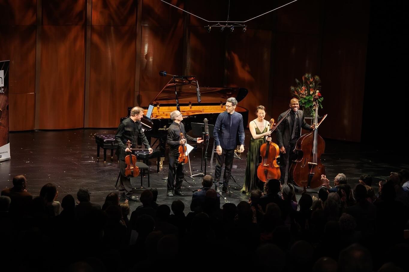 An unforgettable finale to the 80th season!✨ The visionaries Brentano Quartet, Jonathan Biss, and Joseph Conyers made last weekend&rsquo;s concert a true masterpiece. Here&rsquo;s to the magic of chamber music and the incredible artists who bring it 