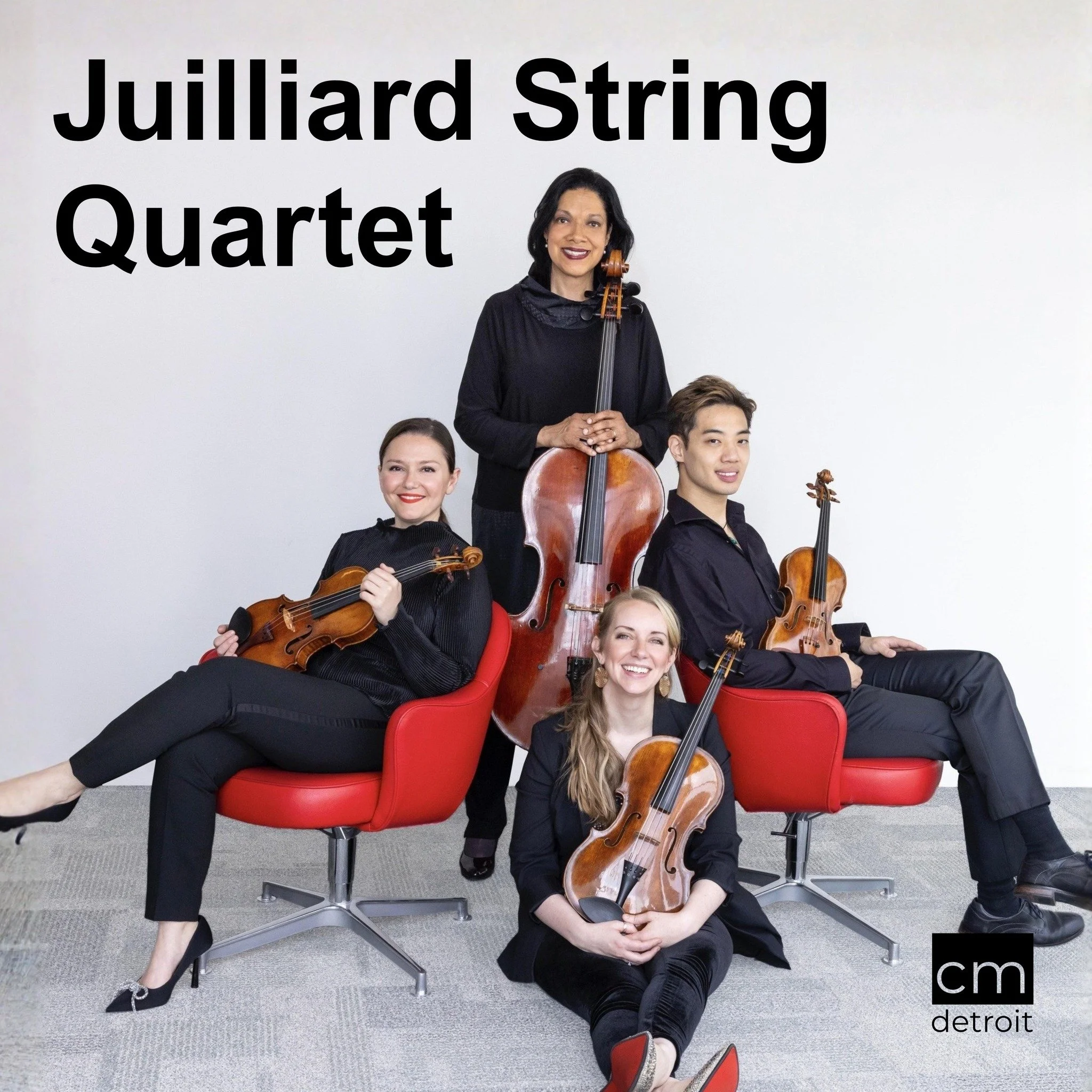 For 82 seasons, Chamber Music Detroit has welcomed extraordinary world-renowned artists to our stage&mdash;but few have been as enduring and beloved as the Juilliard String Quartet.

Join us on May 2 | 7:30 PM at Seligman Performing Arts Center as th