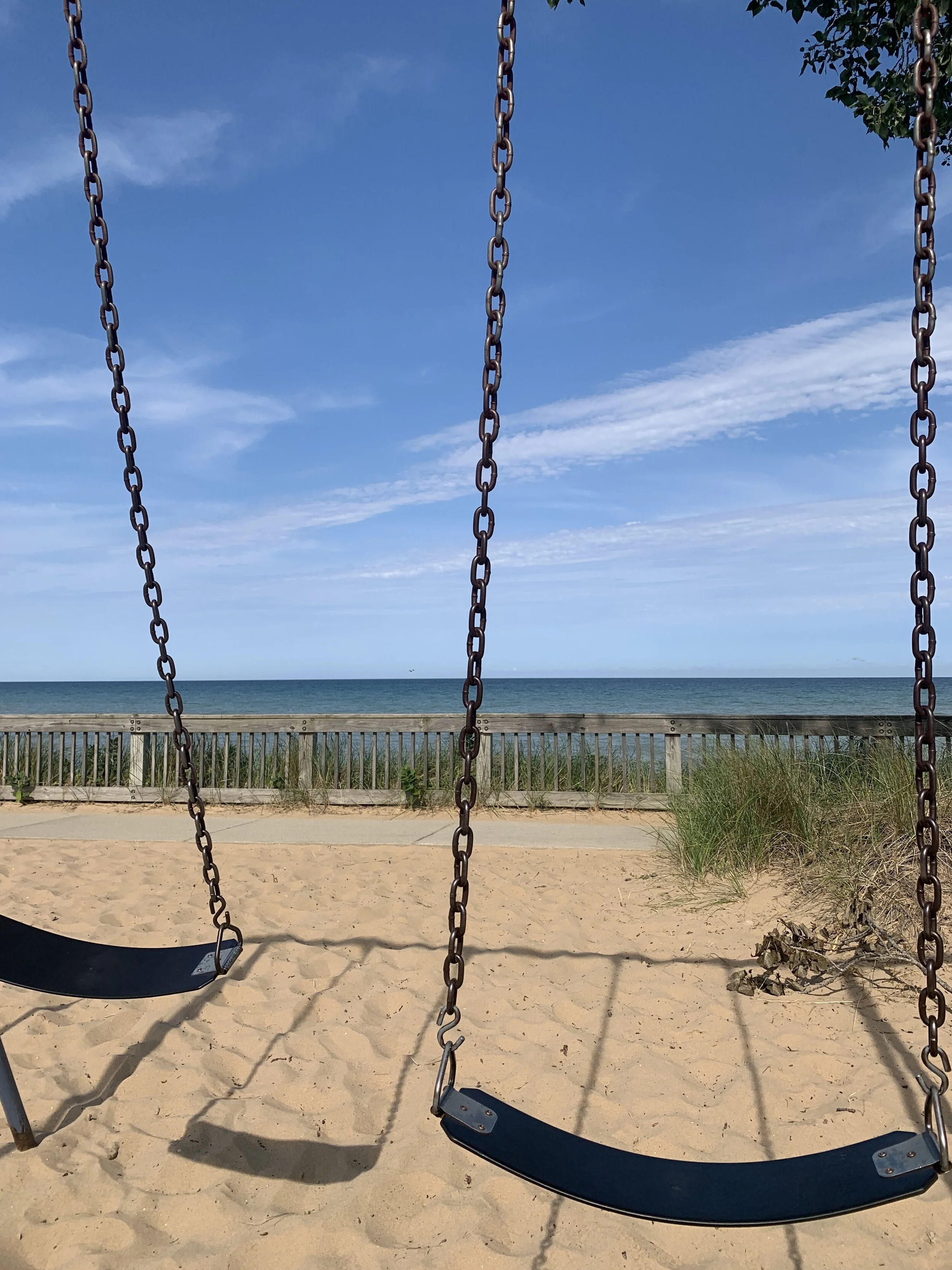 A Quick Stop on Lake Michigan