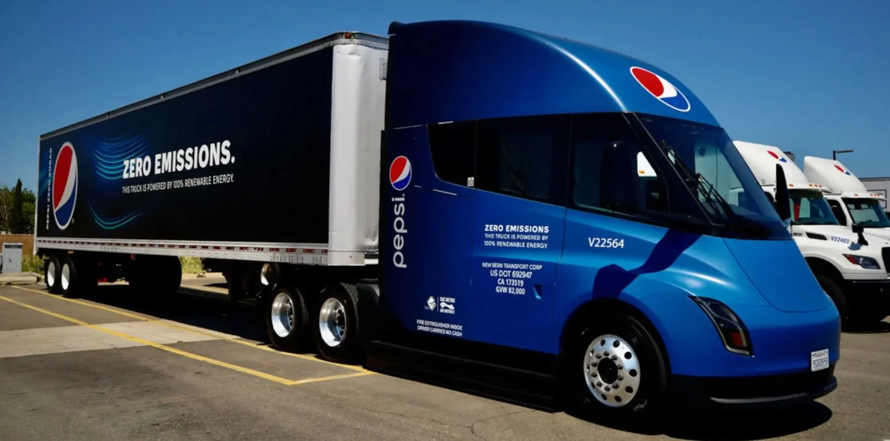 Tesla Zero Emission Tractor Trailer Use Data Shows Promise