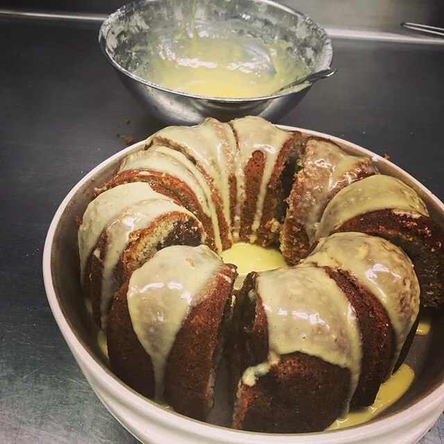 In all her glory, the Date Cake is back at the bakery stand today.. we are loving this flavor combo.. Enjoy!