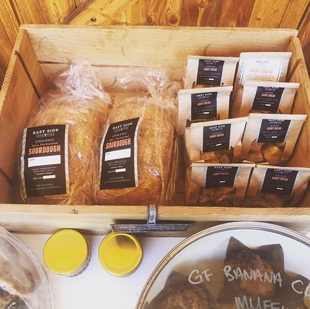 Looky looky... 2 loaves of sourdough just got added to the bakery stand!!