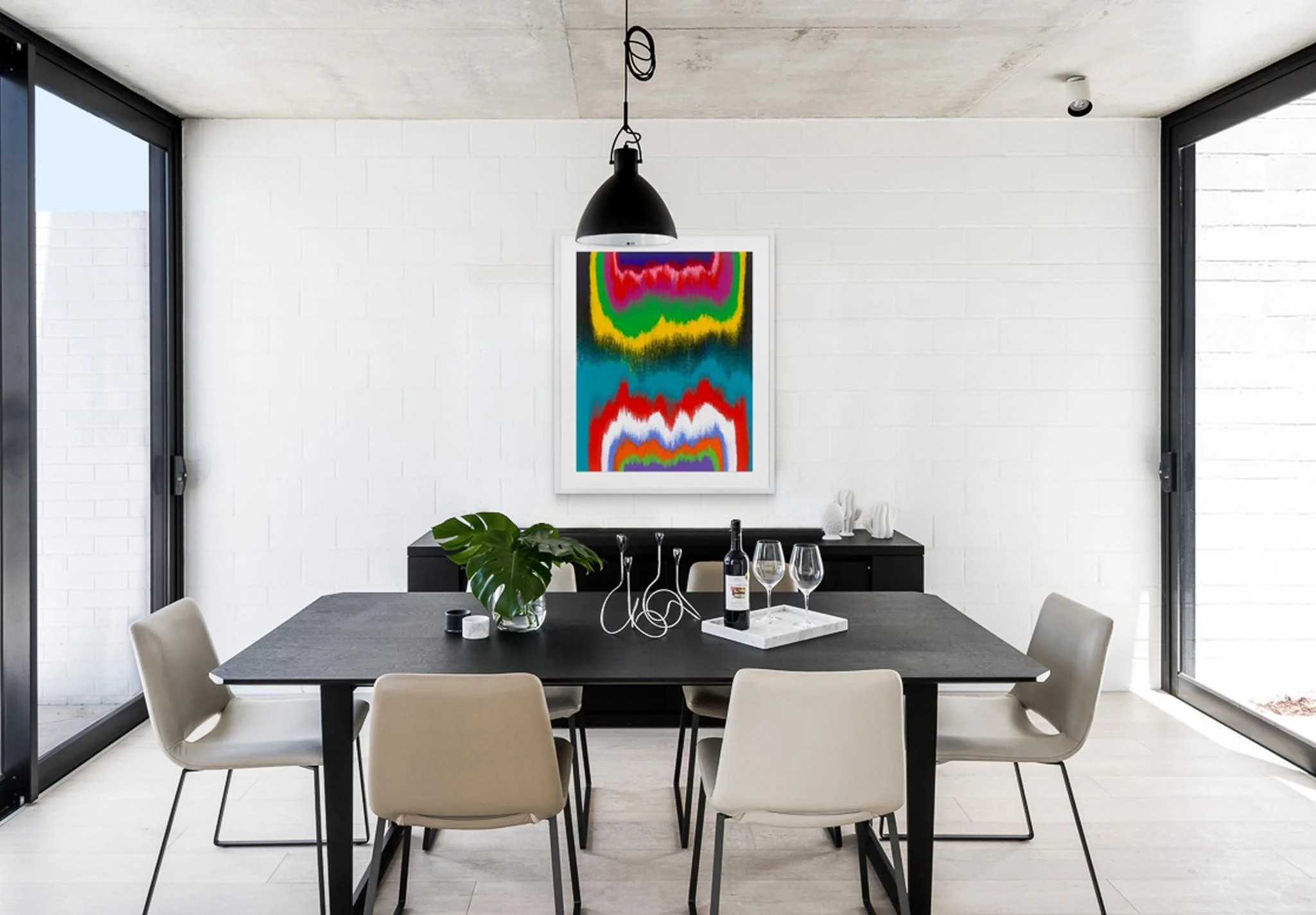STATIC BY ANDREW FARIS IN COLLABORATION WITH TWYLA , 40 X 32 INCHES - LEARN MORE