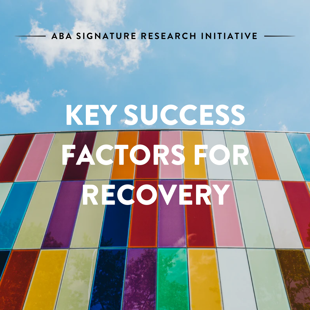 Key Success Factors for Recovery