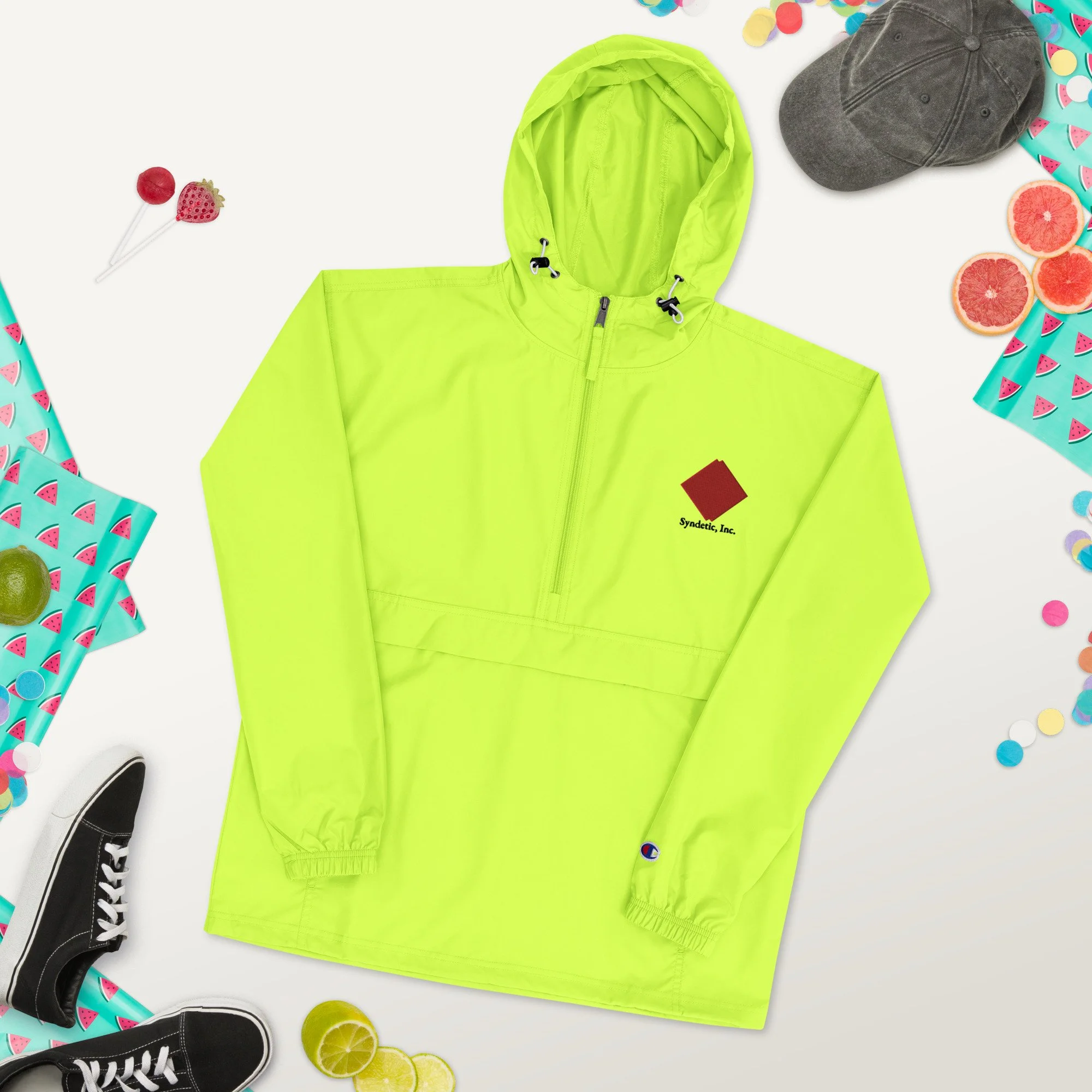 embroidered-champion-packable-jacket-safety-green-front-2-635bf536159f2.jpg