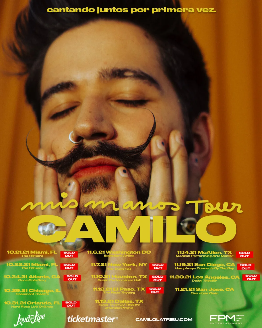 Camilo Agota Todas Las Entradas De Su Primera Gira Nacional Mis Manos Tour Rondene Pr