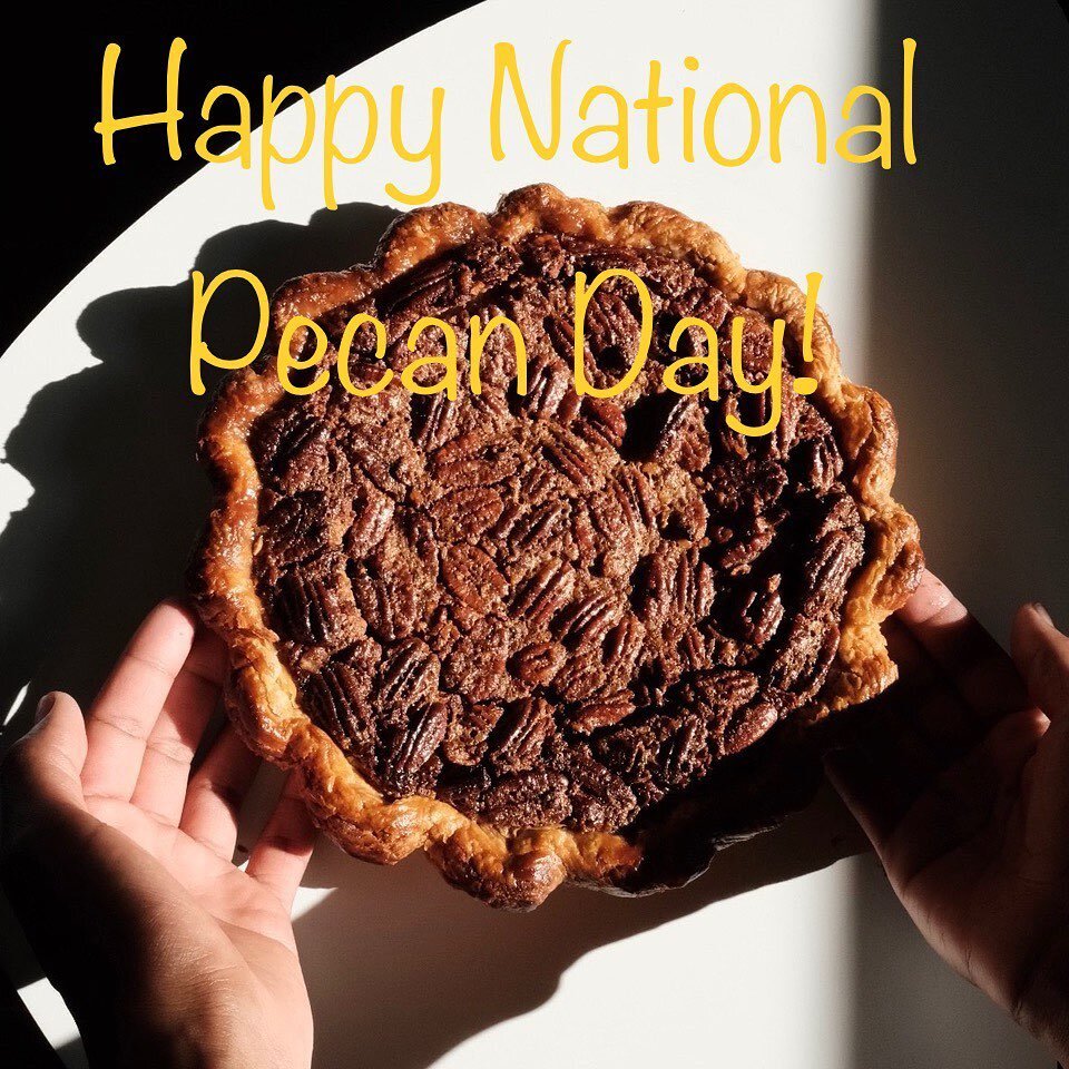 Happy National Pecan Day! (Settle a bet: is it puh-CAHN, PEE-can, or puh-CAWN?) 

Pictured: Chocolate Pecan Whiskey Pie (with @exclavespirits whiskey) from Dame Kaitlin Guerin of @lagniappebaking 

Kaitlin&rsquo;s tip: &ldquo;It&rsquo;s controversial