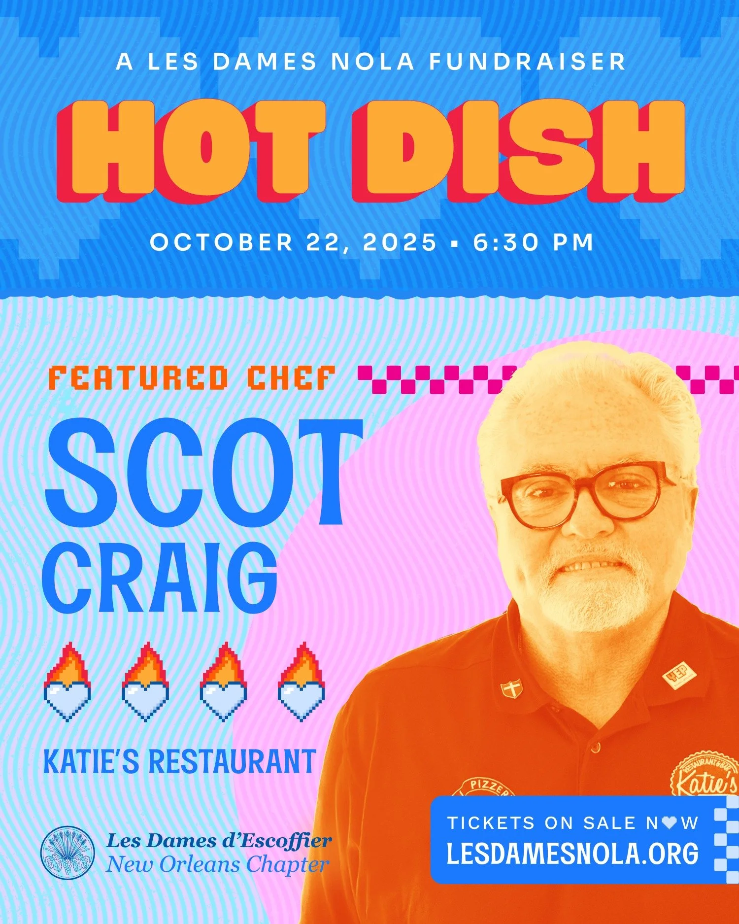 This guy. What can we say about Sc@scotcraig6, Chef/Owner of @katiesinmidcity, that might surprise you? He didn't always cotton to being called &quot;chef&quot;. (Crazy, right?) Hurricane Katrina changed that (and just about everything else) for this