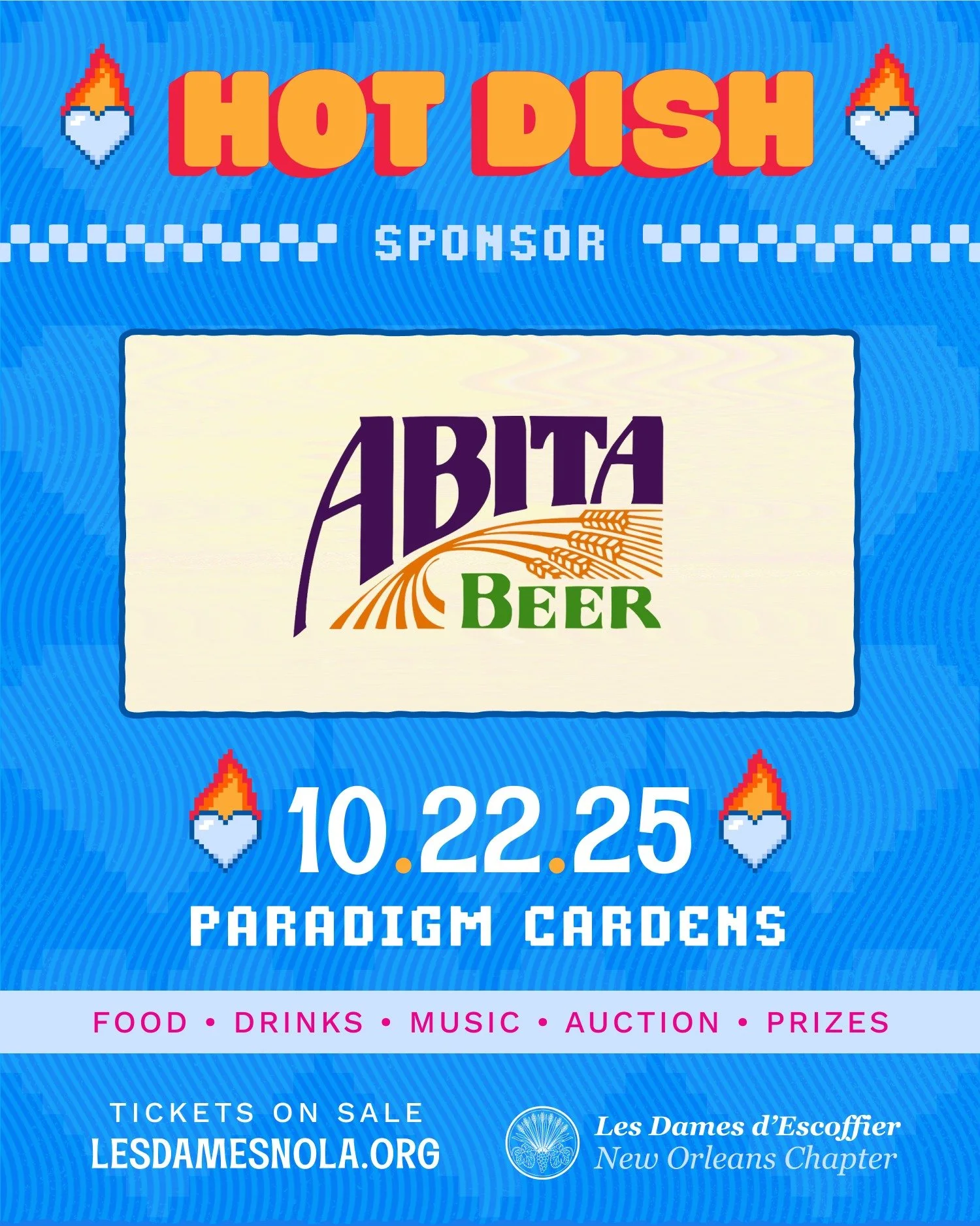 Y'all, we couldn't do this whole Hot Dish thing without the unwavering, generous support of our community sponsors. Today, we'd like to thank @abitabeer, Louisiana's oldest craft brewery. (For real, they were craft brewing in this state before craft 