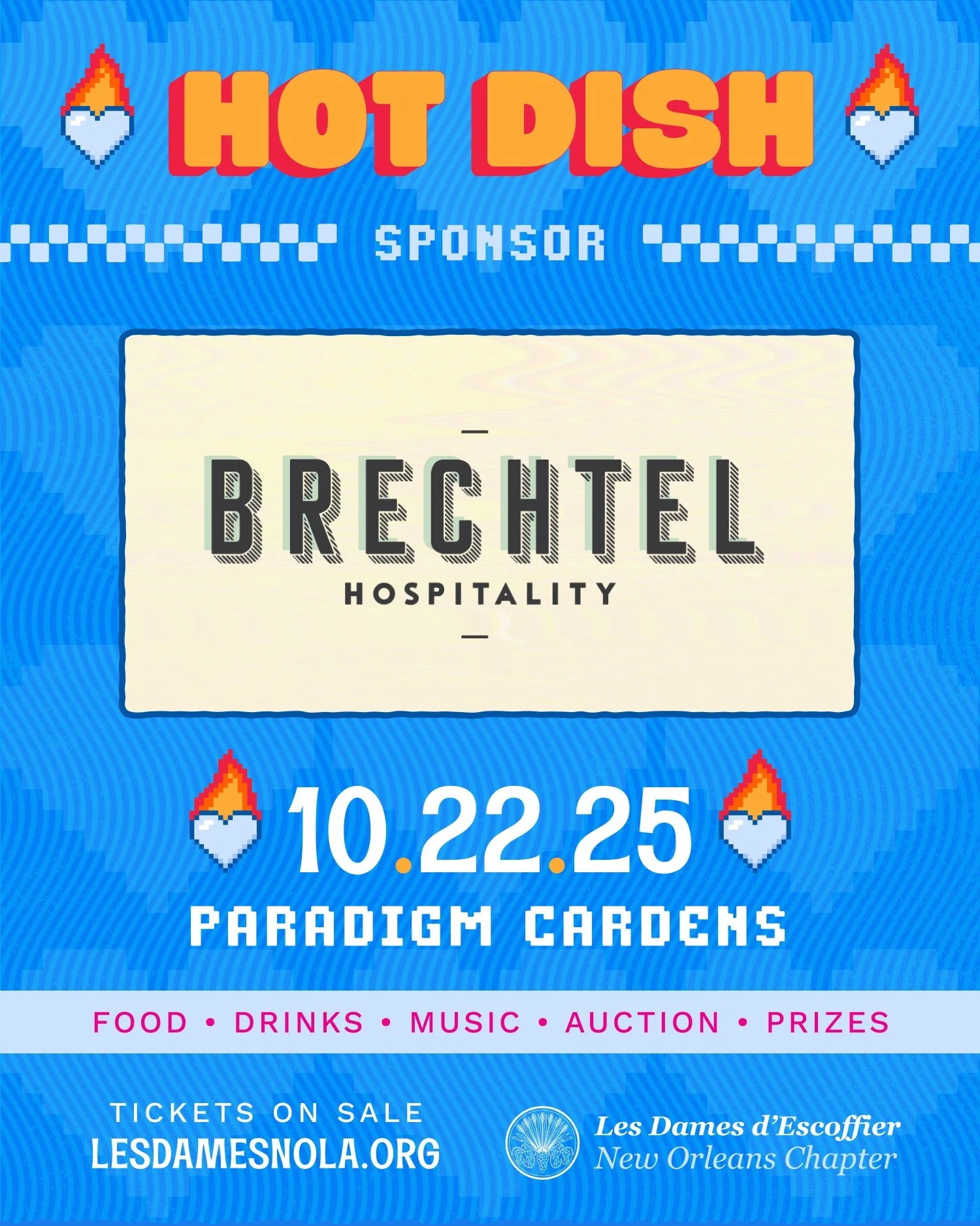 It's time to thank another one of our sweeeet community sponsors. Today, it's Brechtel Hospitality, a group with a truly dynamic lineup of restaurants and entertainment and event spaces in New Orleans. 

Ever heard of @Copper Vine? Of course you have
