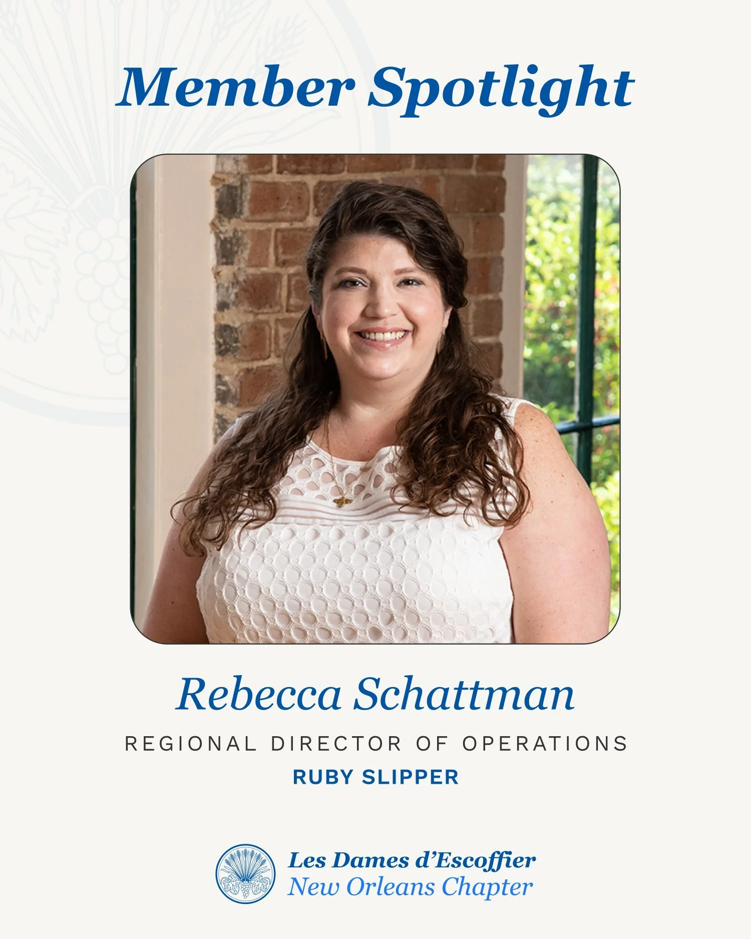 Rebecca Schattman&rsquo;s path to becoming Regional Director of Operations for @brunchwithruby  started in college, and for a reason most of us can relate to:

&ldquo;It was to pay my beer tab,&rdquo; she gleefully admits. 

What started out as a way