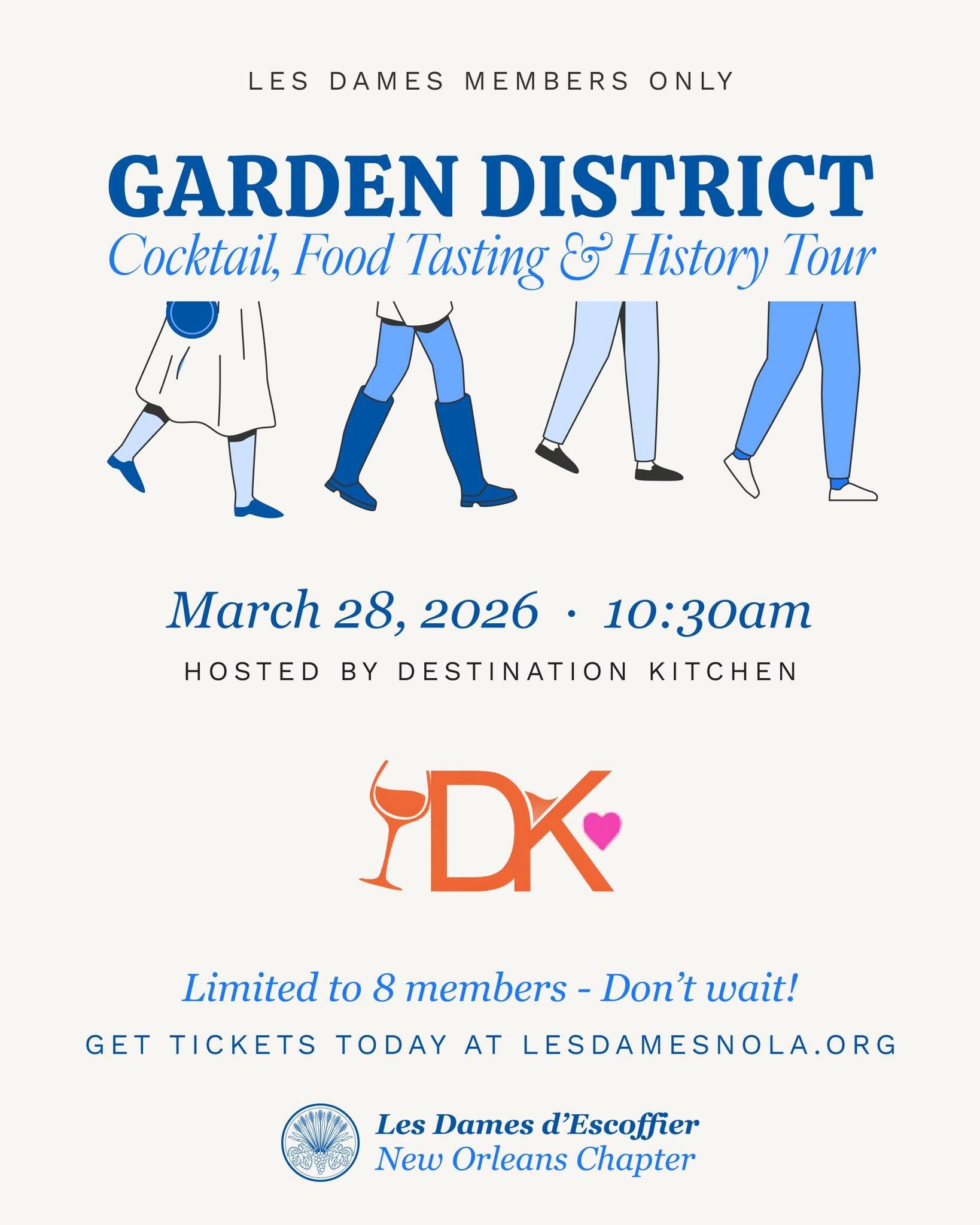 Even if you&rsquo;ve lived in New Orleans your whole life, there&rsquo;s always another story tucked behind a wrought-iron gate or hidden in plain sight along Magazine Street.

Join fellow Dames for a chance to see this iconic neighborhood through a 