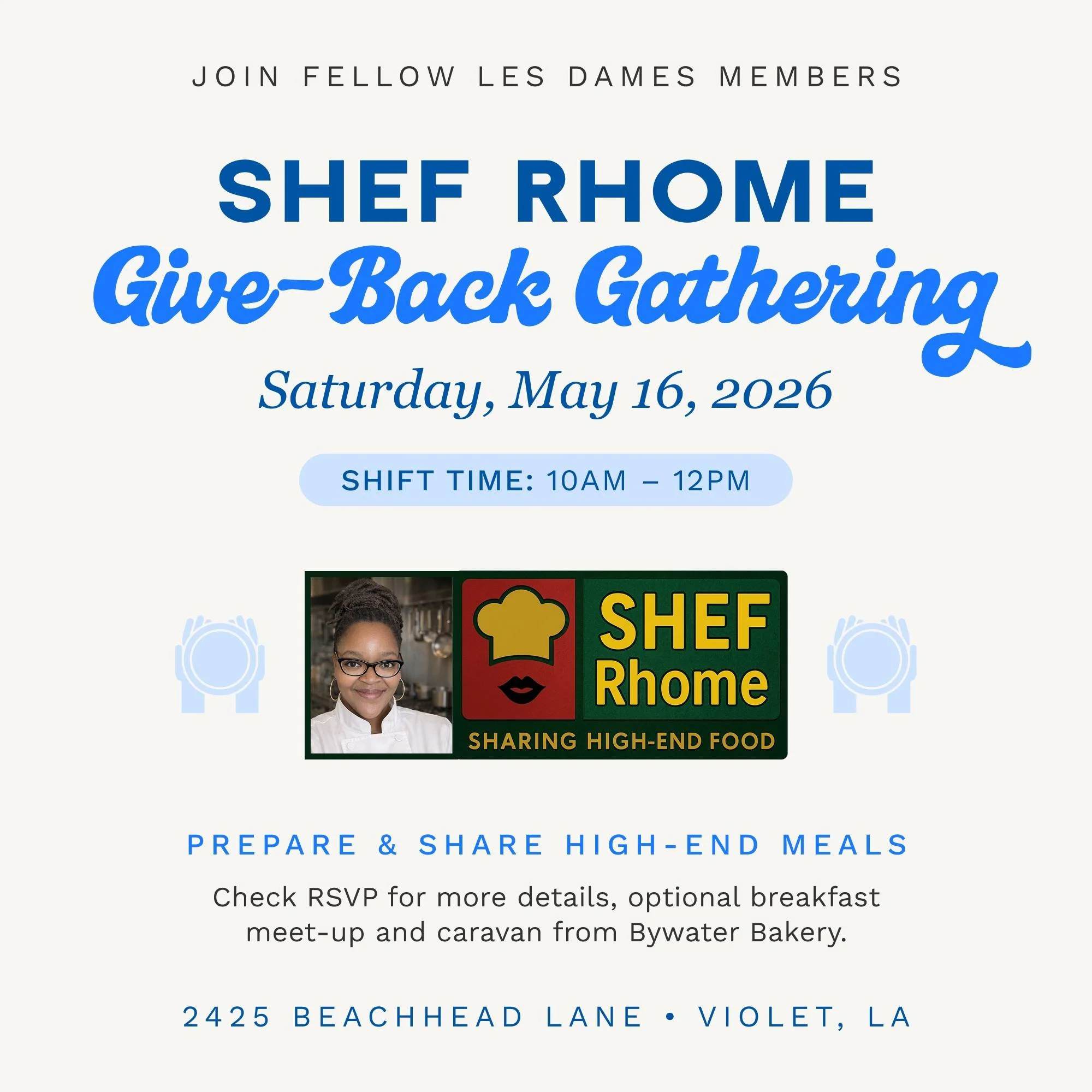Hey, members! Whatcha doin' next Saturday, May 16? How 'bout joining us for a morning of volunteering with @shefrhome ?

Check the link in bio for details and RSVP if you can join us!