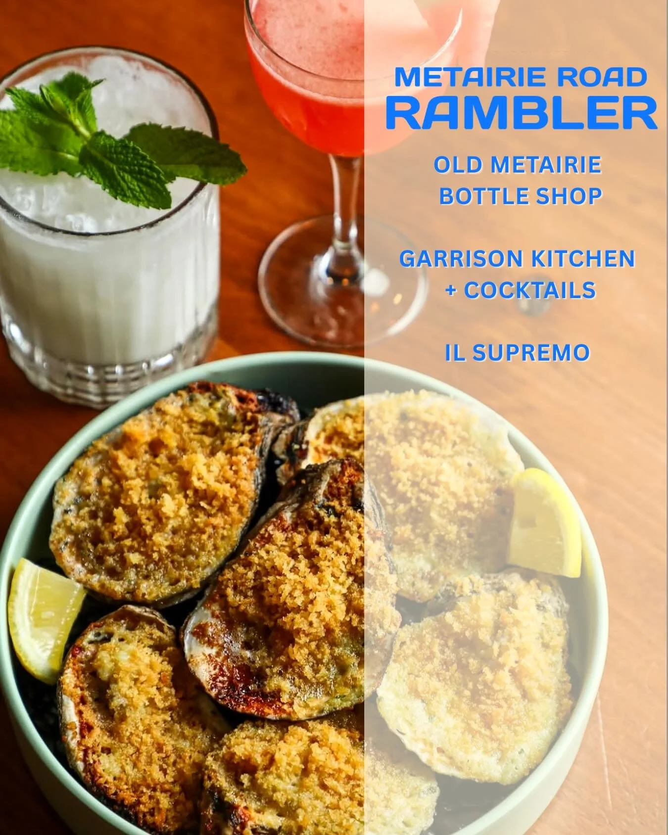 Pack your walking shoes, Dames. 👟

On June 11, we&rsquo;re taking over Metairie Road for an afternoon Rambler, and Dame Ali Loftin is leading the way on a tour de parish of her favorite neighborhood haunts.

The route: 
📍 Old Metairie Bottle Shop, 