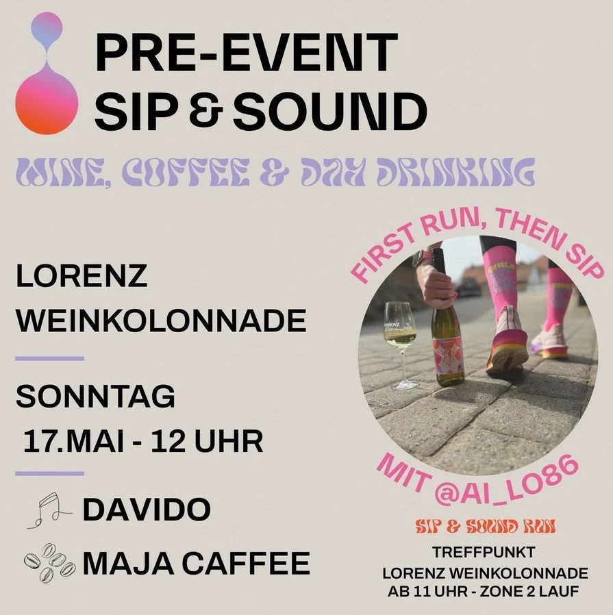 PRE-EVENT SIP &amp; SOUND