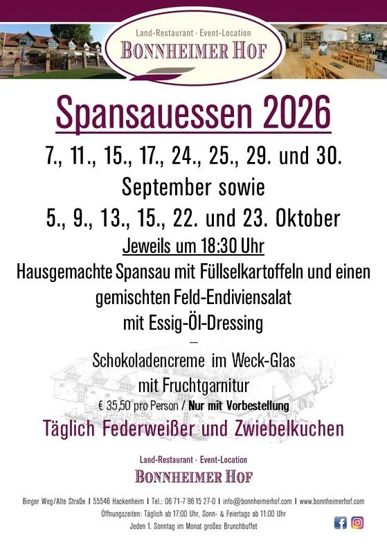 Spansauessen 2026