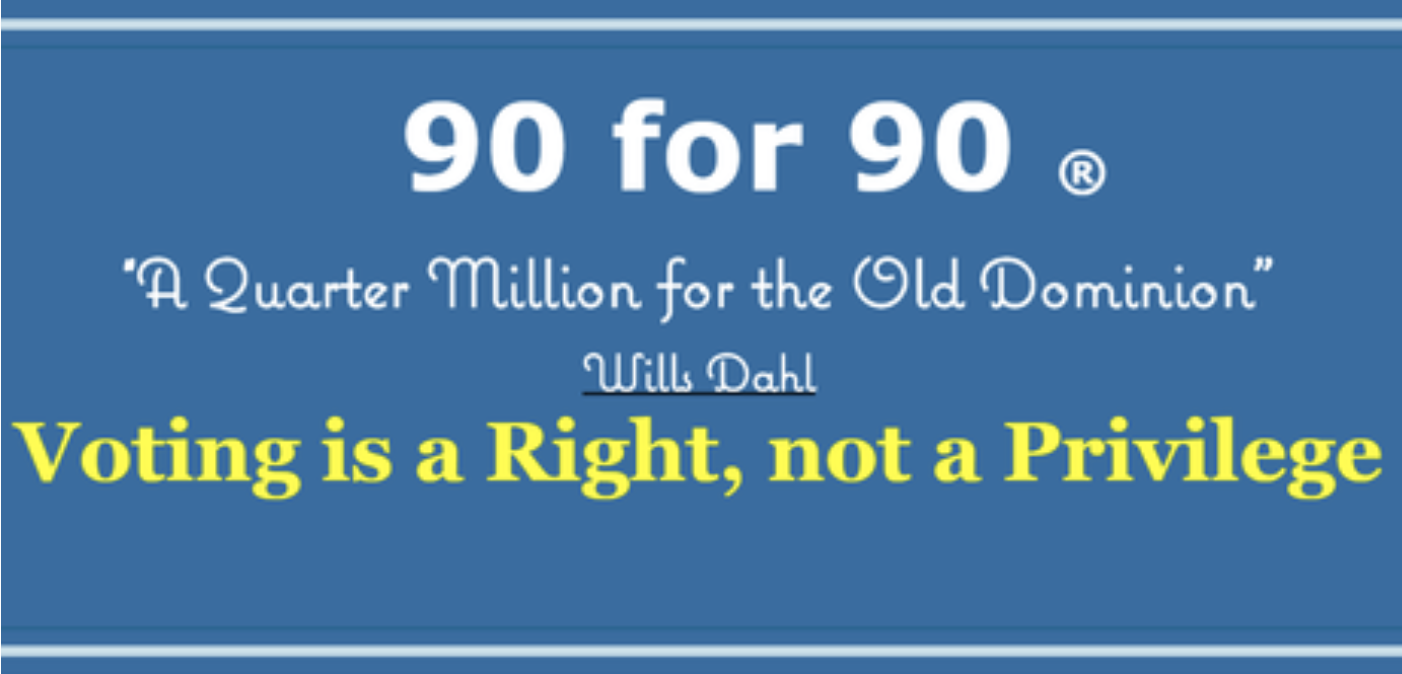Voter Registration Advocacy Group, 90 for 90