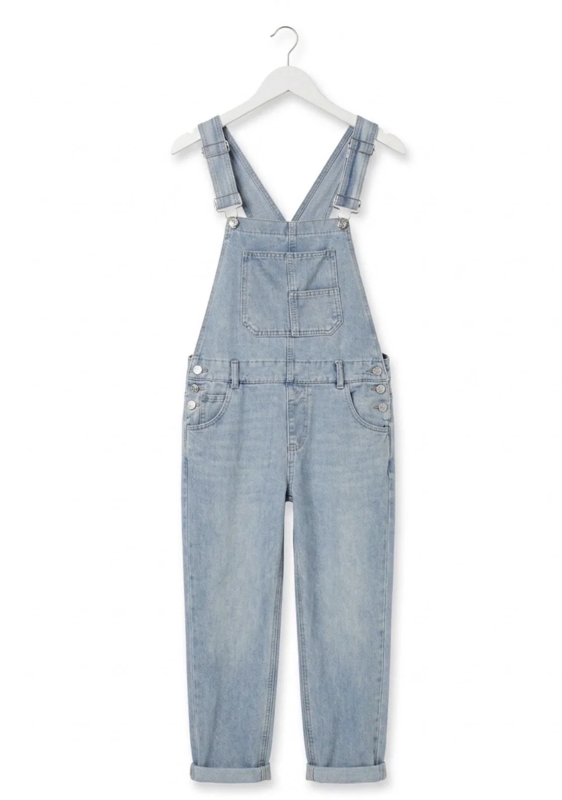 Denim overalls