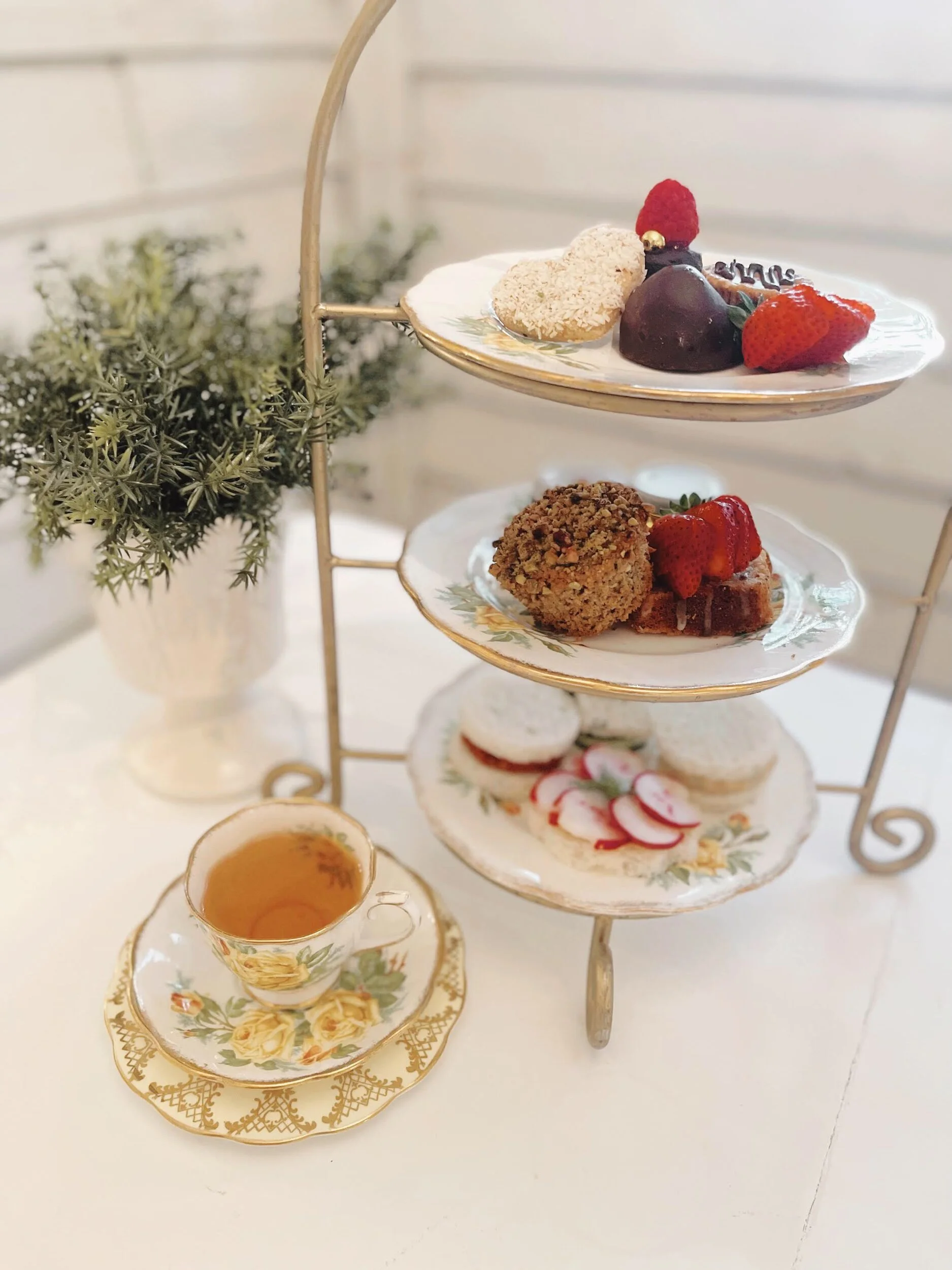 Green Goddess Afternoon Tea