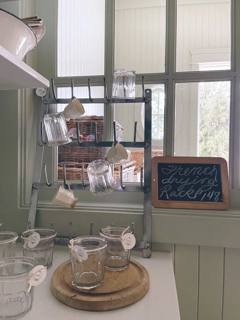 French Bottle Drying Rack
